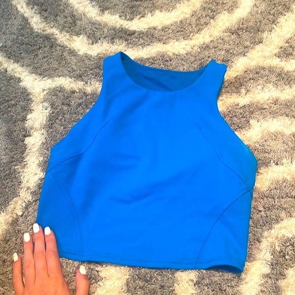 Lululemon poolside wunder cropped halter Tanktop 6 - Picture 1 of 3